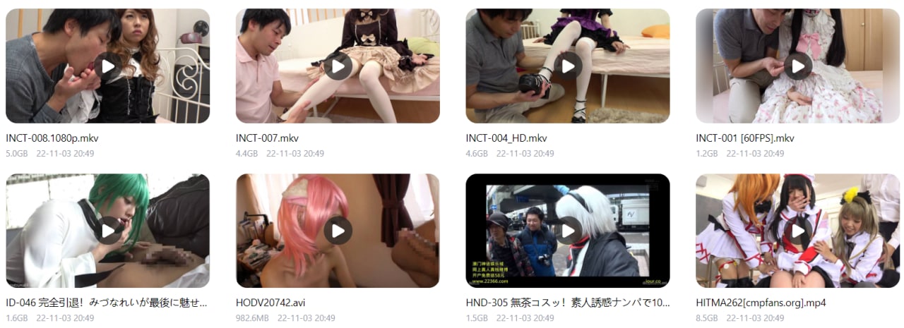 百部Cosplay合集426.6GB磁力插图6